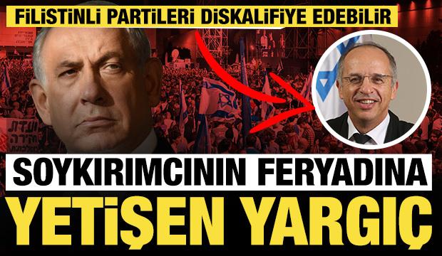 Soykırımcının feryadına yetişen yargı&ccedil;: Filistinli partileri diskalifiye edebilir