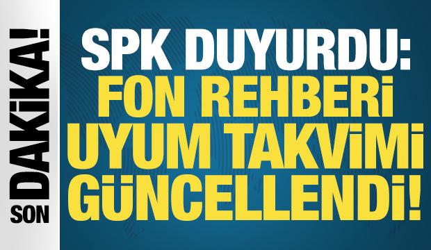 SPK duyurdu: Kademeli uyum takvimi kaldırıldı!
