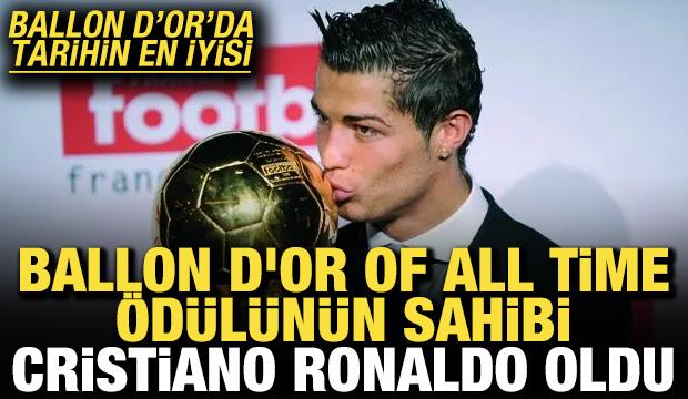 Tarihin en iyisi! Ballon d'Or of All Time'ın sahibi 2008 Cristiano Ronaldo oldu