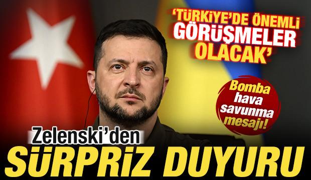 Zelenski'den son dakika T&uuml;rkiye a&ccedil;ıklaması! Bomba HSS mesajı! '&Ouml;nemli g&ouml;r&uuml;şmeler olacak' 