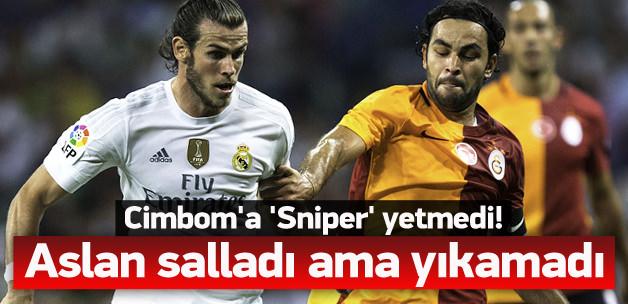 G.Saray, Real'i salladı ama yıkamadı