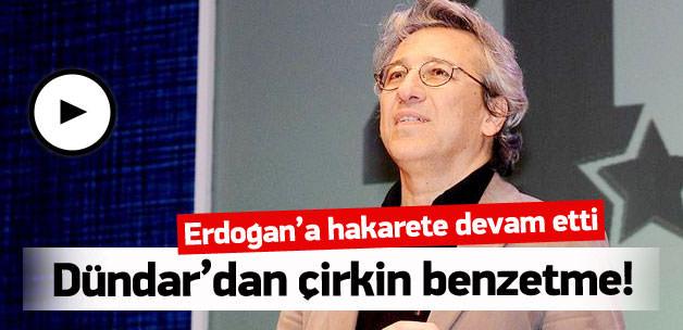 Can Dündar'dan Erdoğan'a hakaret!