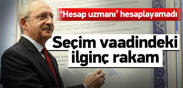 CHP'nin vaadi 4 yılda değişmemiş!