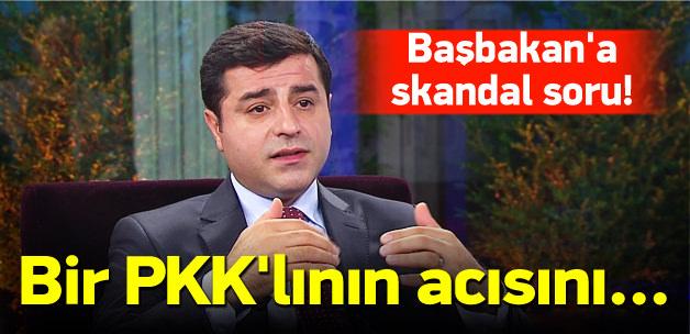 Demirtaş'tan Başbakan'a skandal soru!
