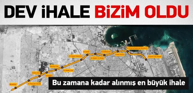 Dev ihaleyi Türk şirketleri kazandı