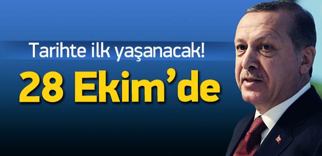 Erdoğan: 28 Ekim'de vatandaşa resepsiyon vereceğiz