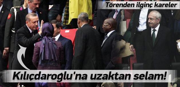 Erdoğan'dan Kılıçdaroğlu'na uzaktan selam