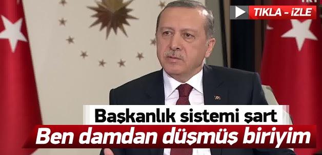 Erdoğan'dan flaş başkanlık sistemi açıklaması