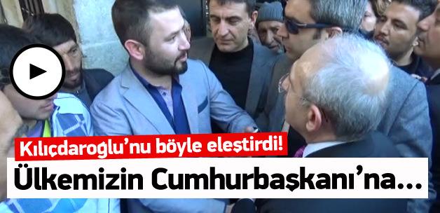 Gençten Kılıçdaroğlu'na Erdoğan eleştirisi