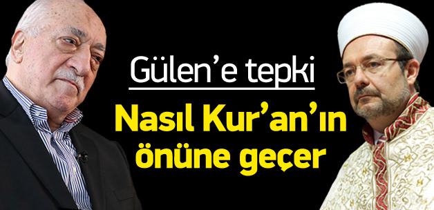 Görmez: Hangi rüya Kur'an önüne geçebilir? - GÜNCEL Haberleri