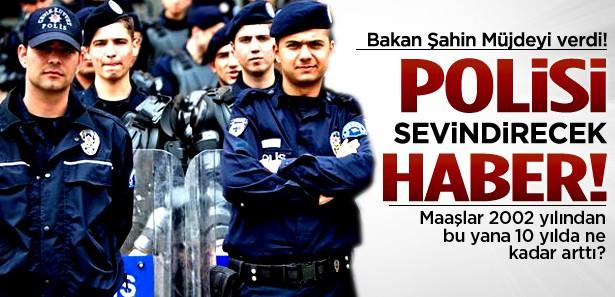 İçişleri bakanından polislere zam sinyali