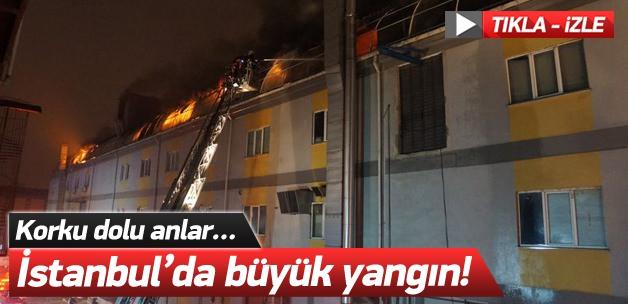 İstanbul - İkitelli'de büyük yangın!