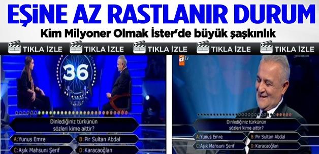 Kim Milyoner Olmak İster'de büyük şaşkınlık - Televizyon Haberleri