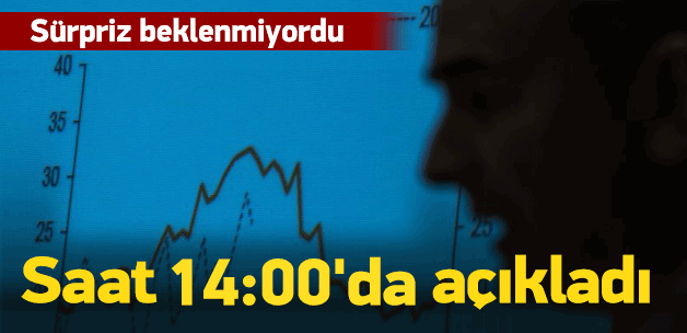 Merkez Bankası faiz kararını açıkladı