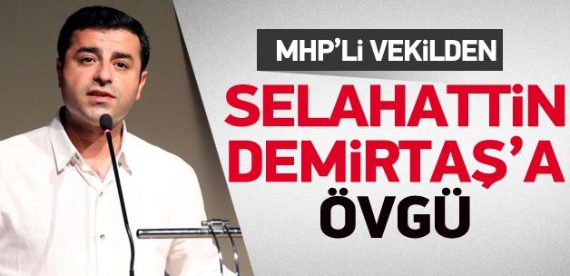 MHP'li vekilden Selahattin Demirtaş'a övgü