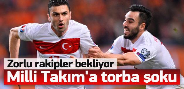 Milli Takım'a torba şoku