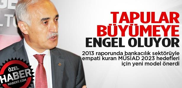 MÜSİAD: Bankaların sistemi büyümeye engel