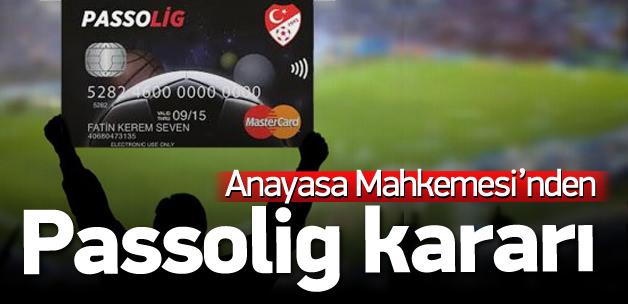 Passolig uygulamasına devam kararı!