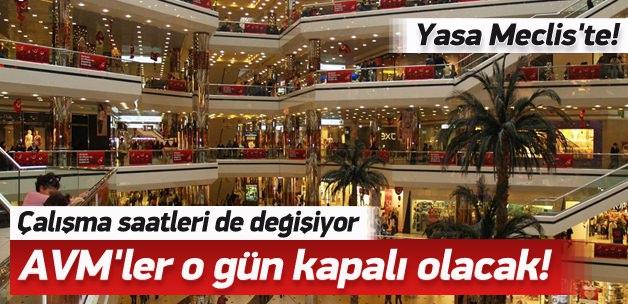 Pazar günleri kapalı olacak! Yasa Meclis'te