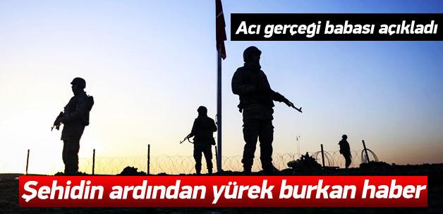 Şehidin ardından yürek burkan haber