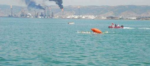 Açık deniz yüzme yarışları sona erdi