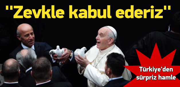 Türkiye'den Vatikan’a sürpriz hamle!