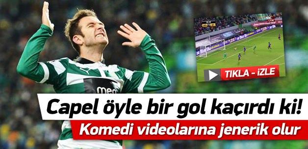 Öyle bir gol kaçırdı ki! Tam bir komedi - Tüm Spor Haber