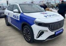 Togg polis arabası olarak ilk kez görüntülendi