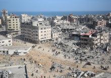 Gazze'de can kaybı 33 bini geride bıraktı