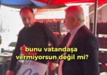Belediye başkanı pazar denetiminde! 'Basacaksın hepsine cezayı'