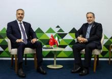 Bakan Fidan, İranlı mevkidaşı Abbas Arakçi ile görüştü