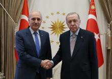 Cumhurbaşkanı Erdoğan, Numan Kurtulmuş'u kabul etti
