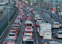 İstanbul'da trafik yoğunluğu yüzde 80'e kadar ulaştı