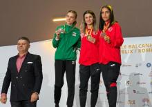 Kayserili sporcu Balkan şampiyonu oldu