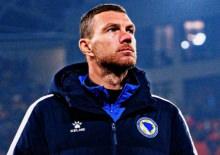 Edin Dzeko'lu Bosna Hersek tarihi fırsatı kaçırdı! 