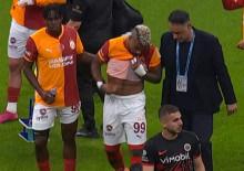 Galatasaray'da şok sakatlık! 14. dakikada oyundan çıktı