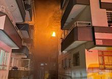 Ankara'da akılalmaz olay: İçinde bulunduğu evi ateşe verdi!