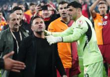 Maçın önüne geçti: Günay Güvenç'ten Okan Buruk'a 'kim takar seni' hareketi