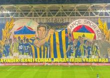 Fenerbahçe taraftarından derbiye özel koreografi!