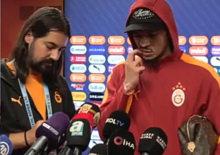 Tercüman sansürü: Leroy Sane'nin 'Elle müdahale' sözü yanlış çevrildi