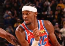 NBA'de Shai Gilgeous, Curry'i 12 sayı farkla üzdü