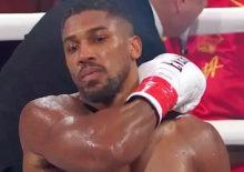 Jake Paul'u yere seren Anthony joshua'dan g&uuml;ndem olan hareket