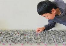 Kağıttan yaptı! '4 bin fil taşıyan bir taksiye' denk!