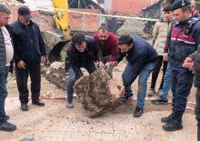 Bursa'da temel kazısında insan kemikleri bulundu