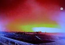 Libya heyetini taşıyan u&ccedil;ağın d&uuml;ş&uuml;ş anına ait g&ouml;r&uuml;nt&uuml;ler ortaya &ccedil;ıktı