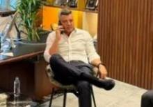 Sadettin Saran kul&uuml;p binasına geldi! İşte İlk fotoğrafı