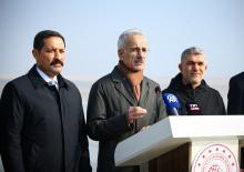 Ulaştırma ve Altyapı Bakanı Uraloğlu, Hatay Havalimanı'nda incelemelerde bulundu