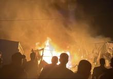 Gazze'de anne ile &ccedil;ocuğu yanarak can verdi