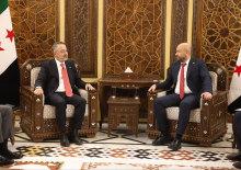 B&uuml;y&uuml;kel&ccedil;i Yılmaz'dan Suriye Acil Durum Bakanlığı'na ziyaret