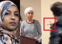 Trump hedef g&ouml;stermişti! Ilhan Omar'a saldırı